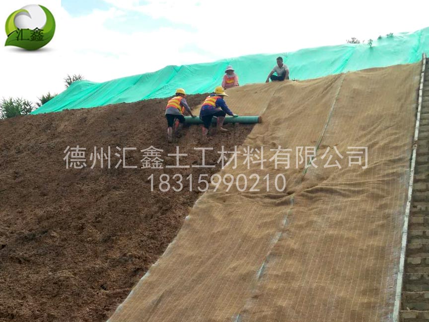 椰絲纖維毯荒山護(hù)坡綠化