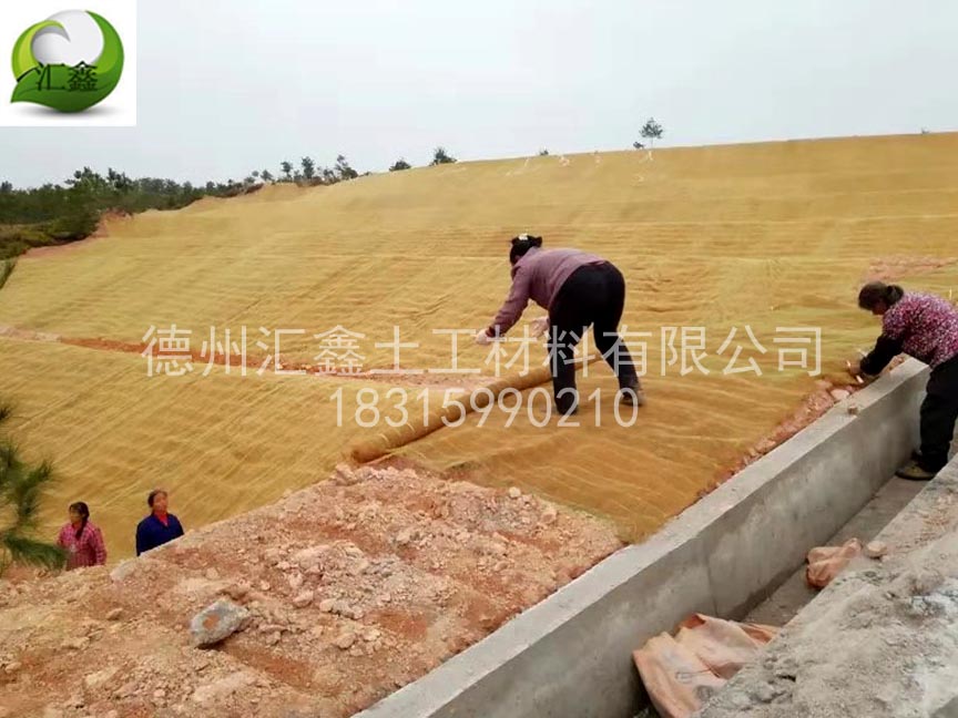 生態(tài)護坡毯用于礦山復(fù)墾(圖3)